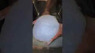 |Powderbomb comp| ASMR sponge squeezing| #cleantok #asmr  #spongesqueezing