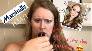 MARSHALLS discount makeup FAILS Pink Glitter Tutorial. GRWM