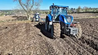 R B Heslip ploughing