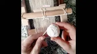 آموزش مرحله به مرحله ی گبه بافی 🥰دستبافته ی اصیل ایرانی❄