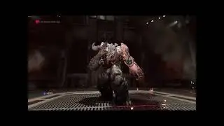 cyberdemon gets touched by lore accurate bfg