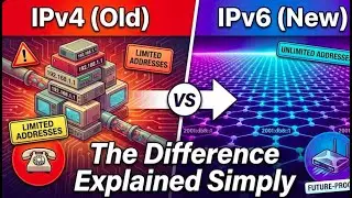 IPv4 vs IPv6: The Difference Explained Simply