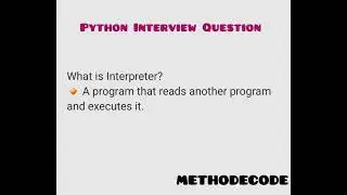 What is Interpreter?#python#pythonprogramming #pythonforbeginners #pythontutorial#python3  #python编程