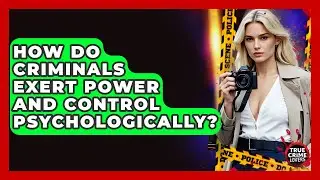 How Do Criminals Exert Power And Control Psychologically? - True Crime Lovers