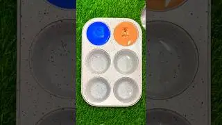 🧡💙mixing inside out 2 emotions #satisfying #insideout2