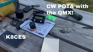 Pairing the QMX with a Packtenna Inverted V! CW POTA at US-1540