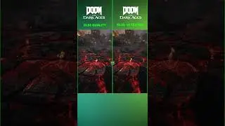 Doom The Dark Ages vs Doom Eternal DLSS Quality vs DLSS Ultra Performance #doomthedarkages