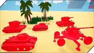 ВОЕННАЯ ТЕХНИКА К БОЮ ! - Игра Total Tank Simulator demo 5