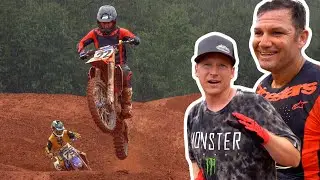 Josh Hill & Chad Reed World Supercross Training In The Mud!