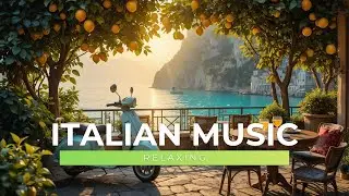 Amalfi Caf&eacute; Dreams ☕ Soft Love Jazz & Italian Guitar