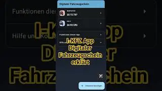 i-Kfz-App - Digital Vehicle Registration Certificate (DFZ) Setup explained quickly #digital #auth...
