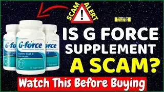 G Force Supplement Reviews ⚠️BEWARE❌ DON'T Buy GForce Supplement Before Watching This Video!