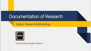 Documentation of Research in Urdu/Hindi