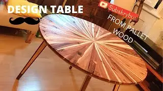 Pallet Wood Design Table