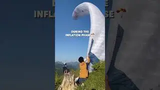These cobra launches don&rsquo;t need a 🪈 #redbullxalps #adventure #race #paragliding #flying #hikeandfly