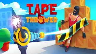 Tape Thrower (by Borna Technology) IOS Gameplay Video (HD)