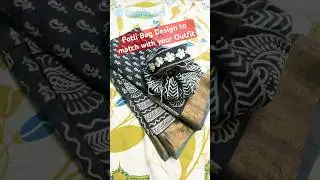 What Makes This POTLI PURSE Design So Special? | Potli Bag Design #shorts #youtubeshorts #potlibag