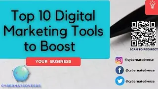 Top 10 Digital Marketing Tools to Boost Your Business - Guaranteed Traffic & Sales.#digitalmarketing