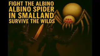 Fighting the Albino Spider - Smalland Survive the wilds