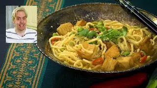 Enkel vegansk ramensoppa