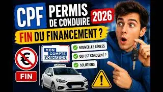 Fin du CPF pour le Permis de Conduire