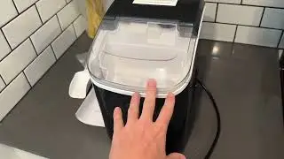 Обзор настольного льдогенератора для жевательных гранул Cowsar Nugget Ice Maker