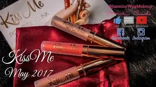 Обзор распаковки жидкой помады LiveGlam KissMe May 2017