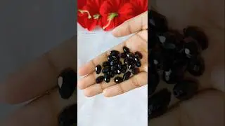 diy crystal earrings 😍#short #earrings #craft #jewellery #diy