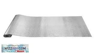 VEVOR Double Reflective Insulation Roll Air Bubble Film Radiant Barrier 3.2 mm