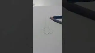how to make easy nose drawing step#youtubeshorts #viral