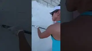 Waterproofing the exterior of my house with GURU membrane! #disastertodreamhome #gurumembrane