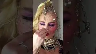 my styling and makeup with fishnet stockings, and how did it turn out?#Performance #womenstyle