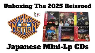 Fans In Motion Episode 168: Unboxing The 2025 Reissued NIGHT RANGER Japanese Mini-Lp CDs!!