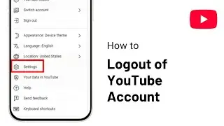How to Logout of YouTube Account on Mobile