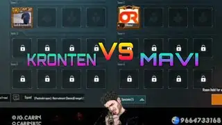 kronten vs mavi | kronten gaming vs or gaming | fight intense