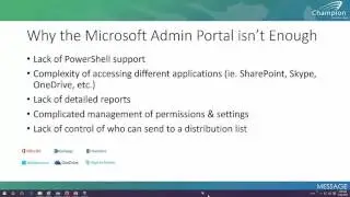 365 Command vs. the Free Microsoft Admin Portal