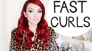 Fast Curls Hairstyle & How To Turn Your Curling Iron Into A Curling Wand