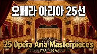 오페라 아리아 25선 | 연도로 듣는 명곡 연대기 (1762-1926) | Opera Masterpieces