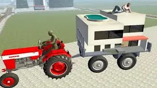 Franklin Built Moving House on Car in Indian Bike Driving 3D