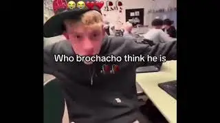 Who brochacho think he is 🥀🥀