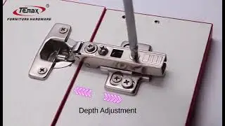 4D Adjustment Hydraulic Hinge