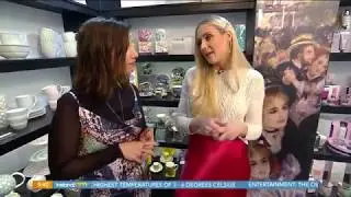 Tipperary Crystal on Ireland AM from Showcase Stand Ireland 2019