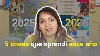 5 cosas que aprend&iacute; este a&ntilde;o