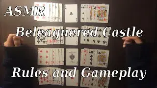 ♦️ Solitaire ASMR - Beleaguered Castle (Rules and gameplay) ♦️
