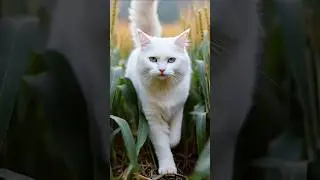 The cat's contrasting behavior is completely different between outdoors and at home😂😂