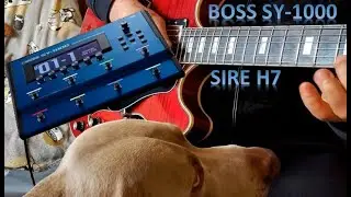 BOSS SY-1000 с Sire H7 и Fender Strat Elite. Адаптация романа &laquo;Отпечатки пальцев&raquo; Ларри Карлтона.