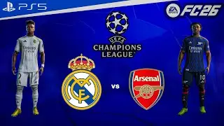 FC 26 - Real Madrid vs Arsenal | Uefa Champions League  final 25/26 Full Match [PS5&trade; 4k60]