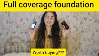 Huda beauty foundation review|| foundation for oily combination skin || matte finish foundation