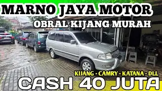 Marno Jaya Motor Jual Mobil Bekas Bajongan Murah 40 Jutaan Cash ‼️