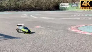 Rlaarlo Rally Car on Asphalt Track im Megadrom Hasloh 4K UHD